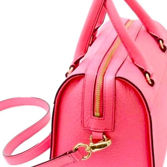 ♠️ NWT Vintage Kate Spade Delaney Perri Lane Bubbles satchel in Cabaret Pink - Picture 4 of 14